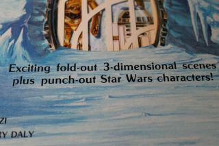 Pop - Up Book: Star Wars Empire Strikes Back.  Panorama Book.  1981.