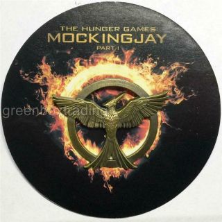 The Hunger Games Mockingjay Part 1 Rare Pin Brooch Ships From Usa