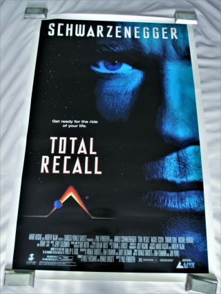 Total Recall (1990) - Rolled Video Store Movie Poster