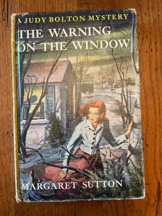 Vintage 1949 Judy Bolton Mystery: The Warning On The Window