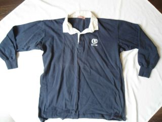 Vintage Scotland Cotton Traders Rugby Jersey Size Large