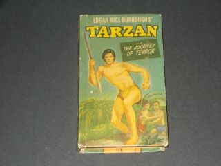 Vintage 1950 Big (better) Little Book - Tarzan And The Journey Of Terror 709 - 10