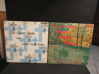 Vintage 12 " The Stewart Family " Golden Country Favorites/sacred Songs " Vinyls