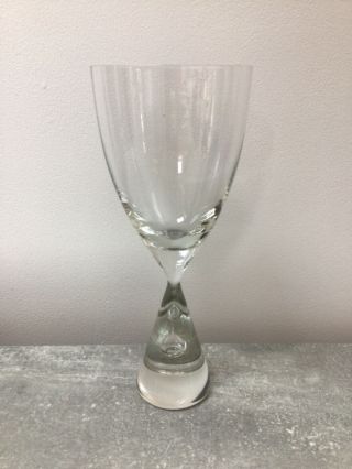 Large Holmegaard Princess Wine Glass Goblet