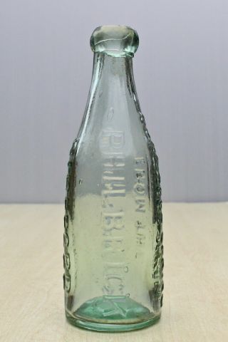 Vintage Philbrick Bideford Devon Apps Spring Mineral Waters Ginger Beer Bottle