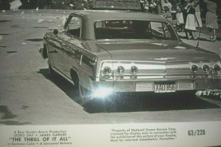 1962 Chevy Impala The Thrill Of It All Movie Photo Usa