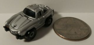 Vintage Micro Machines Deluxe Mercedes Benz 300 Sl Gullwing Silver 1988