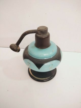 Vintage Baby Blue Glass Perfume Bottle