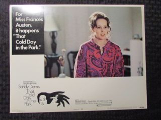 1969 That Cold Day In The Park 14x11 Lobby Card 2 Fvf Sandy Dennis