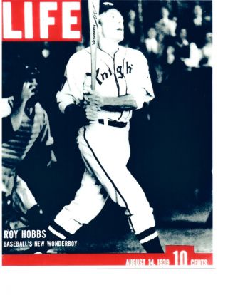 Robert Redford The Natural 8x10 Photo Roy Hobbs Wonderboy Knights Baseball Movie