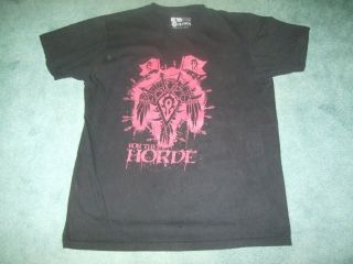 Vintage Jinx Blizzard World Of Warcraft Wow For The Horde Video Game T - Shirt L