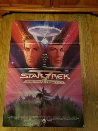 Star Trek V: The Final Frontier (1989) Movie Poster 1 Sheet 27x41 Full
