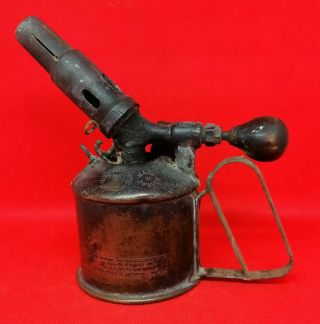 Vintage Blow Lamp / Blow Torch - Max Sievert - Made In Sweden (b)