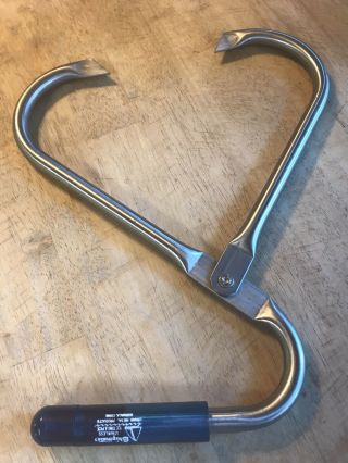 Vintage Shipmate Stainless Ice Tongs & Pick By Lyman Metal Product,  Norwalk,  Ct