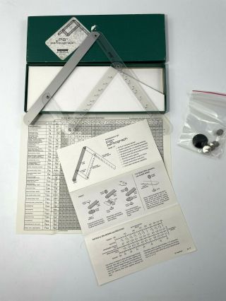 Vintage PS Pantograph Permanently Set Enlarged or Drafting Drawing Tool 2