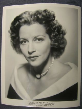 Julie Bishop 1953 Portrait Vintage Photo W728