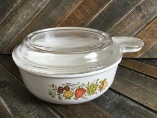 Corning Ware Canada Spice O’ Life Heat N’ Eat Grab It Bowl With Glass Lid 550ml