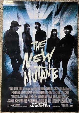 The Mutants Movie Poster 27x40 Marvel 2 - Sided X - Men Theatrical Ds
