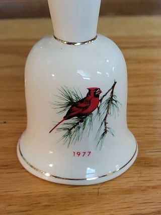 Vintage 1977 Red Cardinal Bell Chunky Handle 2