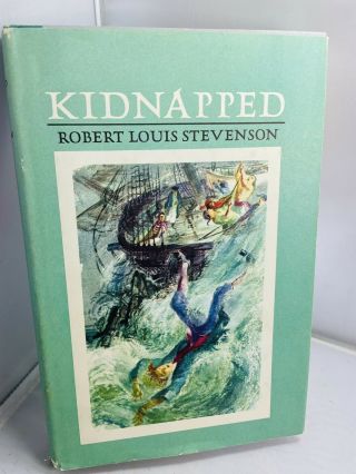 Kidnapped,  By Robert Louis Stevenson Vintage 1954 Hardcover Book Club Edition