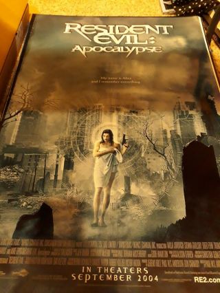 Resident Evil Apocalypse Movie Poster 27x40