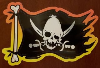 The Goonies Sloth Skull Pirate Flag Geek Fuel Exclusive Decal