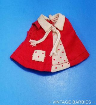 Remco Hi Heidi Pocketbook Doll Red Dress Vintage 1960 