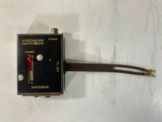 Vintage Computer Video Game Tv Rf Switch Box  Atari Commodore