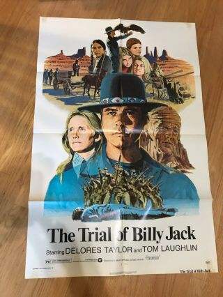 Trial Of Billy Jack 1sh 1974 Tom Laughlin