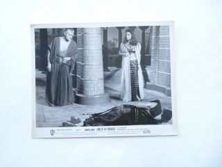 Land Of The Paraohs Promo Movie 8x10 B&w Still Photo 1955 Egypt Hawks