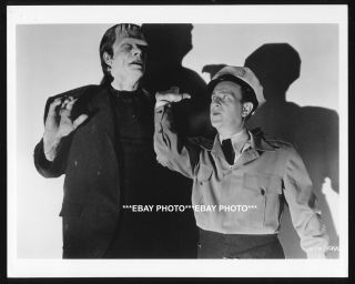 Abbott And Costello Meet Frankenstein Bud Abbott Glenn Strange Photo
