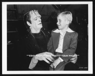 Abbott And Costello Meet Frankenstein Monster Glenn Strange Candid Photo