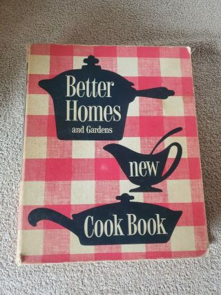 Vintage 1953 Better Homes And Gardens Cookbook