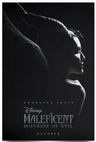 Maleficent Mistress Of Evil Ds Movie Poster 27x40 D/s Advance 2019 Dmr