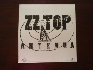 ZZ Top Antenna LP Record Photo Flat 12X12 Poster 2 2