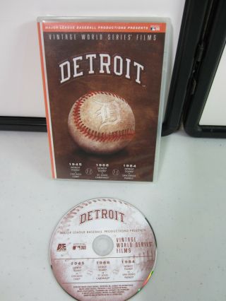 Mlb Vintage World Series Films - Detroit Tigers 1945,  1968 & 1984 [dvd]