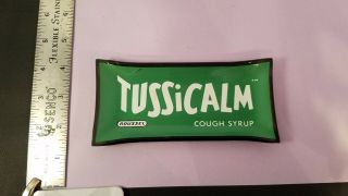 Vintage Houze Art Collectible Advertisment " Tussicalm " Cough Syrup By Roussel