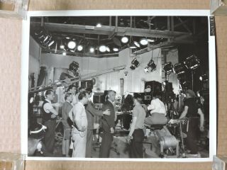 Camera Crew Filming At Paramount Studios Candid Photo 1936 Spendthrift