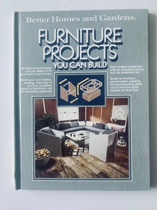 1977 Furniture Projects You Can Build By Bh&g Diy Mid Century Modern Vintage