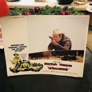 Retro Movie My Name Is Nobody Lobby Card Poster 14”x12” 74/178 1974 Henry Fonda