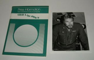 Gray Lady Down Universal Pictures Promo Movie Press Kit 7 Photos Charlton Heston