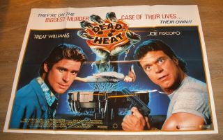 Dead Heat 30 X 40 Uk Movie Poster Joe Piscopo Treat Williams Vincent Price
