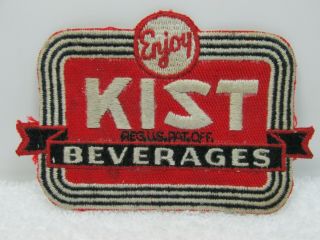 Kist Beverages Patch Vintage Advertising Uniform Patch
