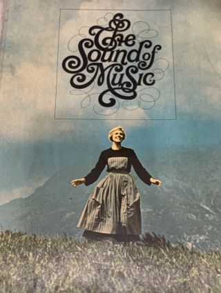 Julie Andrews The Sound Of Music 1965 Movie Book