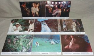 Set Of 8 Vintage 1984 " Romancing The Stone " Movie Lobby Cards