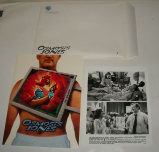 2001 Osmosis Jones Promo Movie Press Kit 3 Photos W Soundtrack Cd Bill Murray