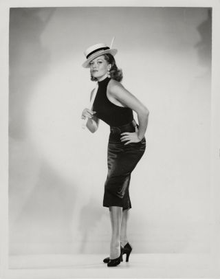 Janis Paige In A Tight Dress 1955 Portrait For Television