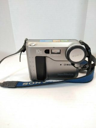 Sony Mavica Mvc - Fd71 Digital Camera With Battery Vintage