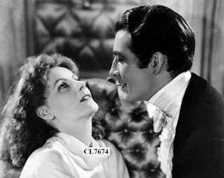 Greta Garbo And Robert Taylor In The Movie 