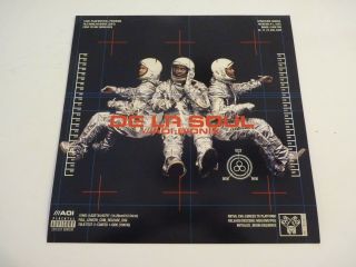 De La Soul Aoi : Bionix Cardboard Lp Record Photo Flat 12x12 Poster
